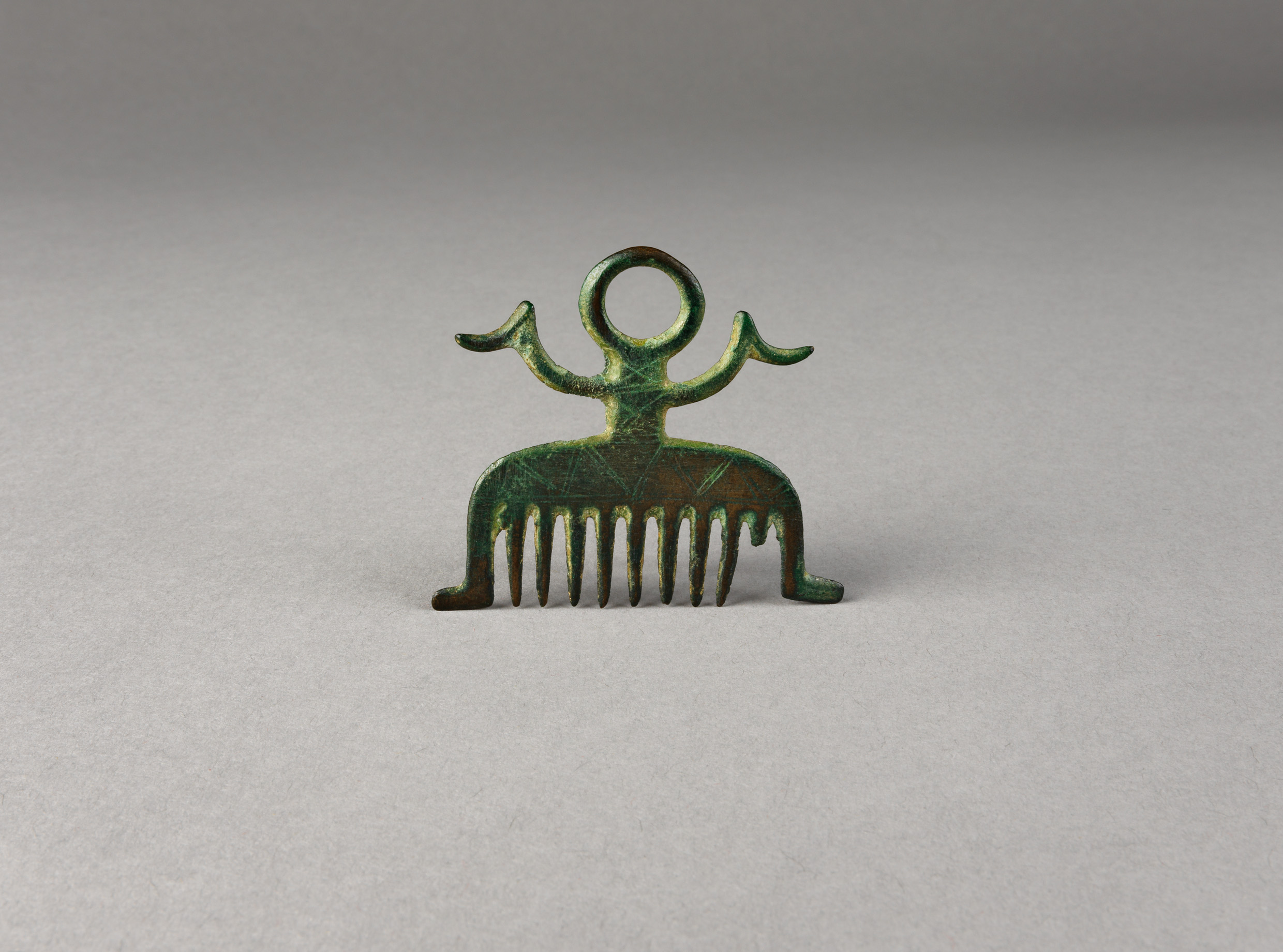 Peigne pour cheveux façon bronze
