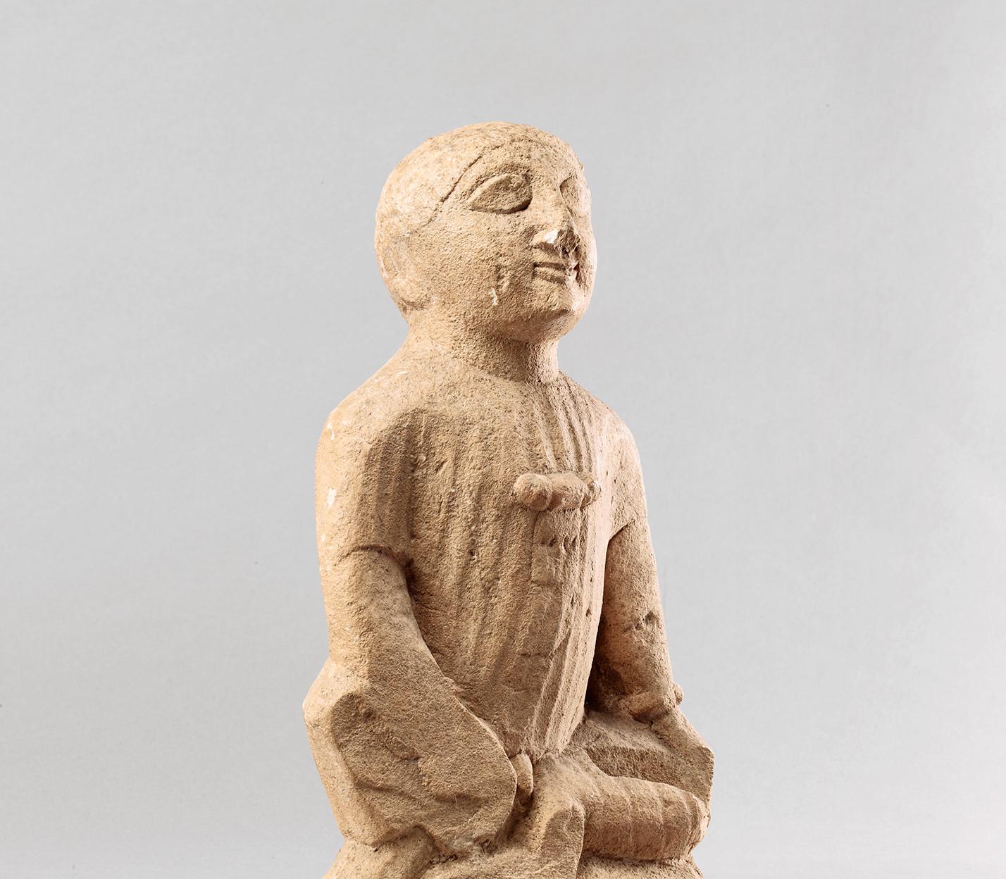 Statue de type "temple boy" - Chypre - Ve / IVe siècle avant notre ère