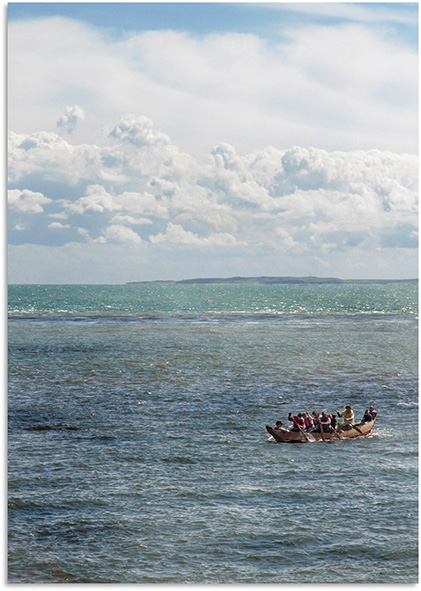 Réplique du bateau de Douvres 