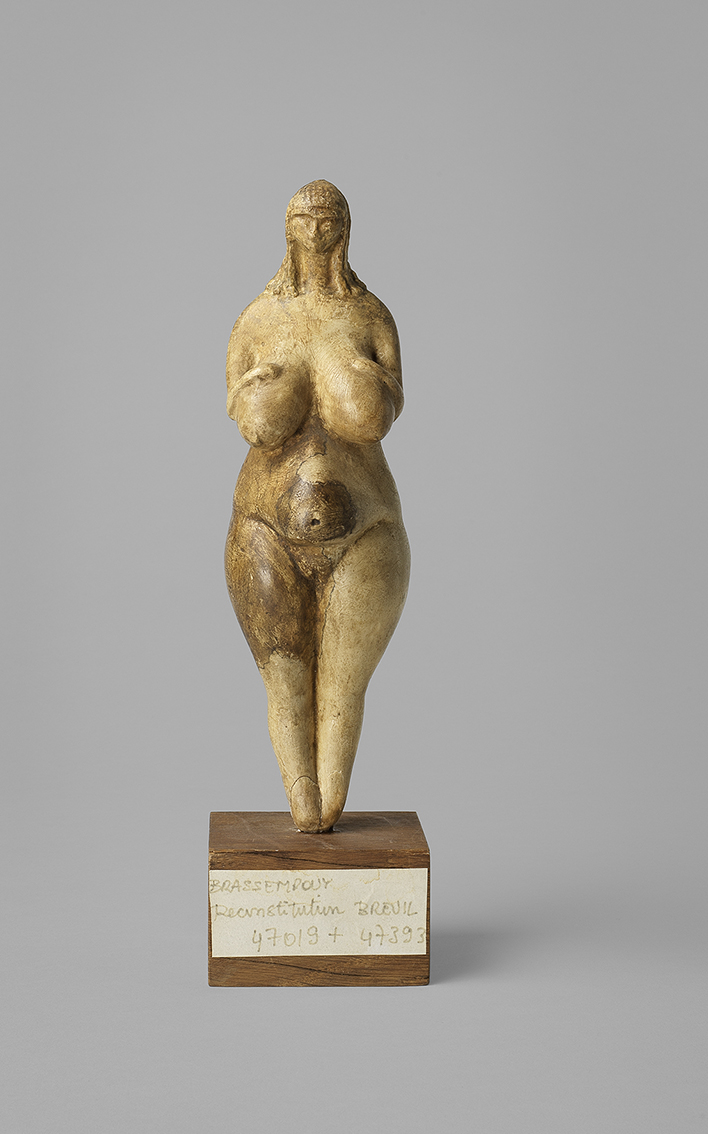 Reconstitution de la Dame de Brassempouy par Benoît-Claude Champion