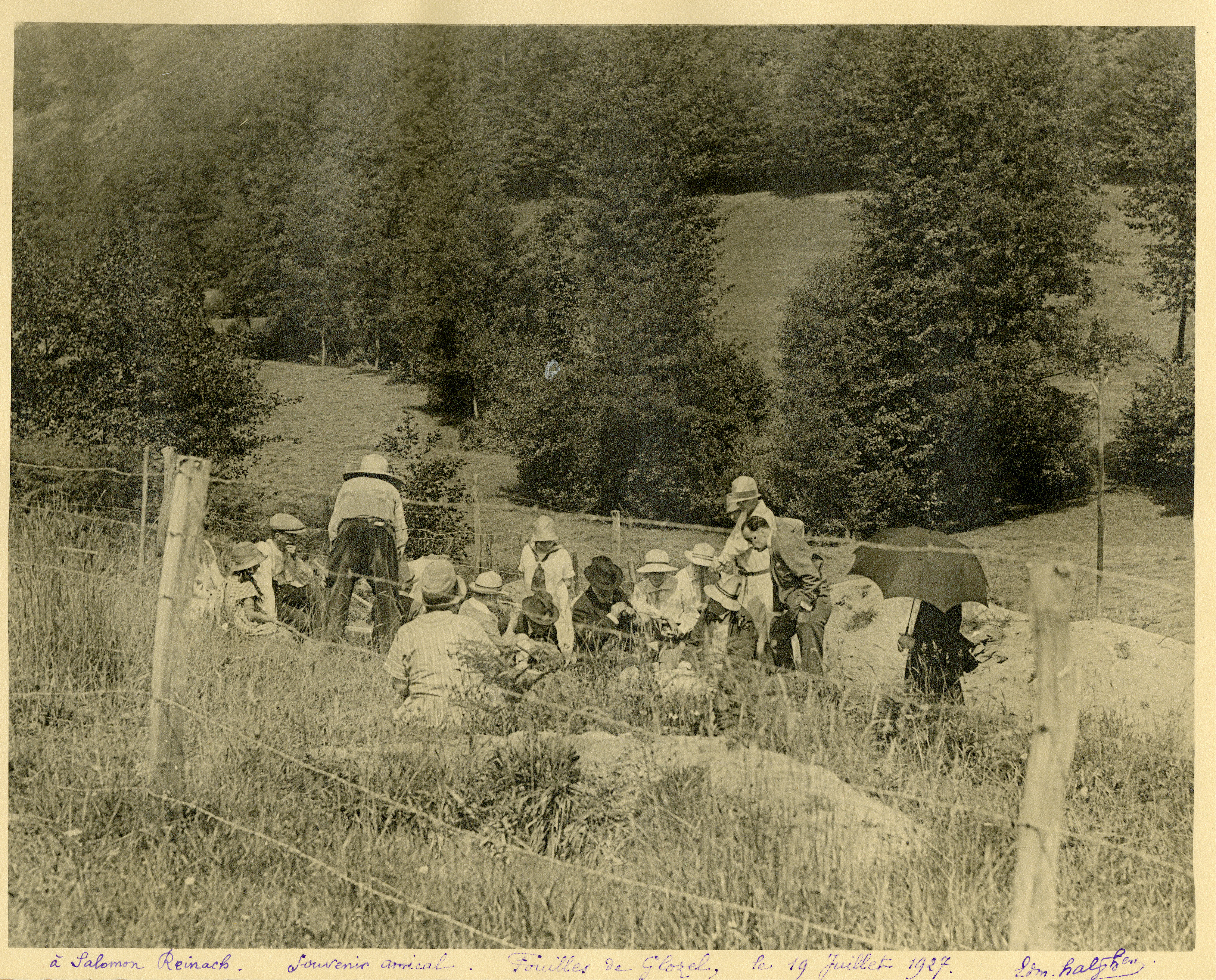 Photographie prise par Edmond Halphen le 19 juillet 1927