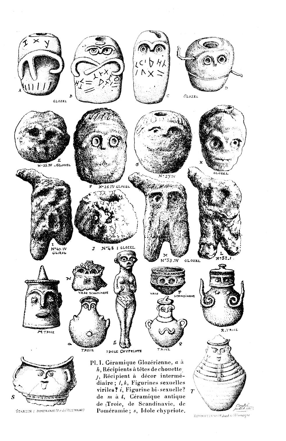 Planche tirée de COUTIL, Léon.