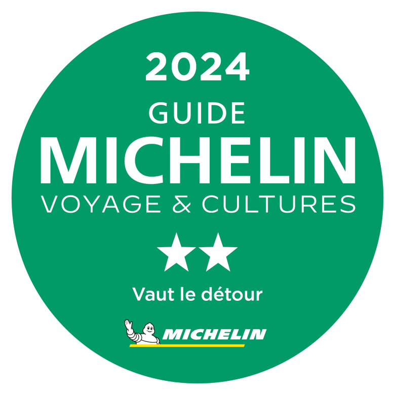2 étoiles attibuées par le Guide Michelin Voyages et Cultures 2024
