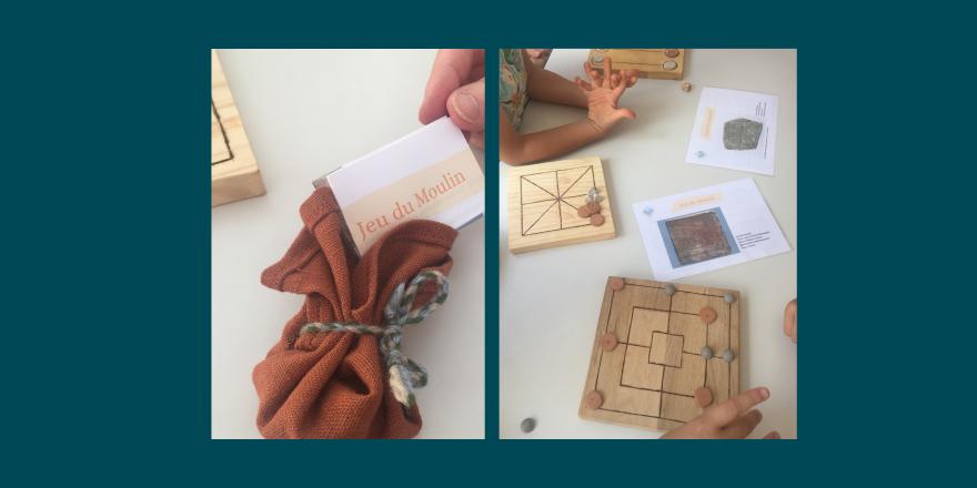 Bandeau atelier jeu antique