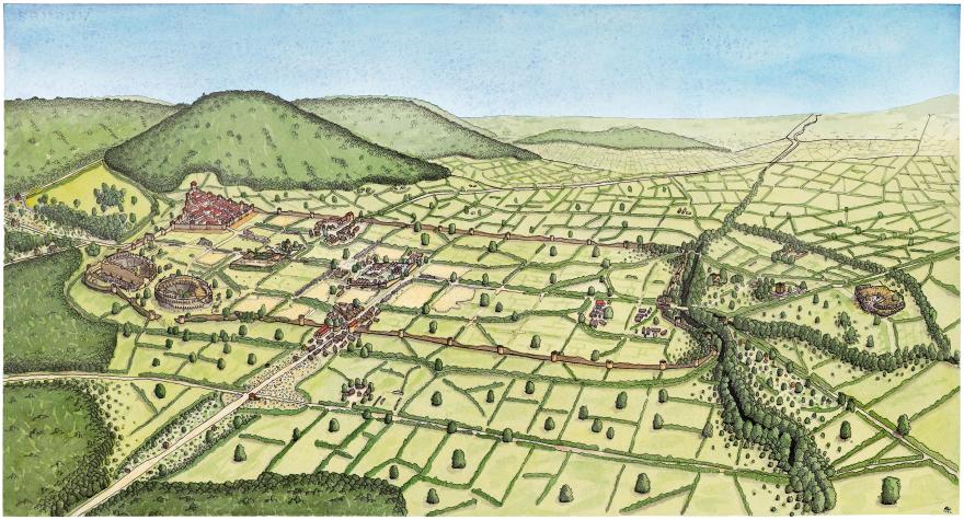 Augustodunum au VIe siècle 