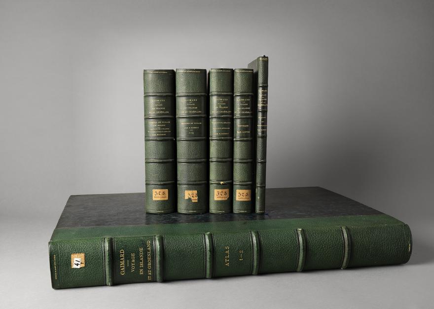 Media Name: Voyage en Islande et au Groënland - 5 volumes, 3 atlas
