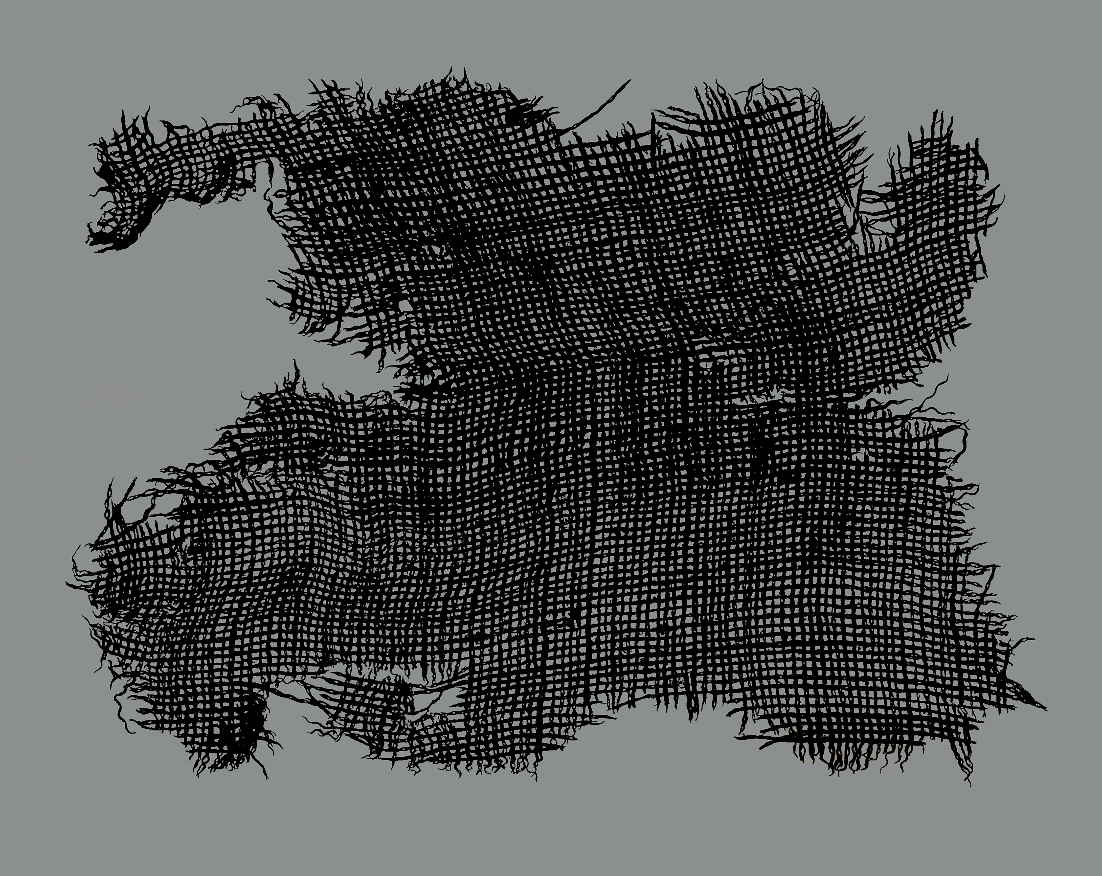 Fragment de tissus de lin