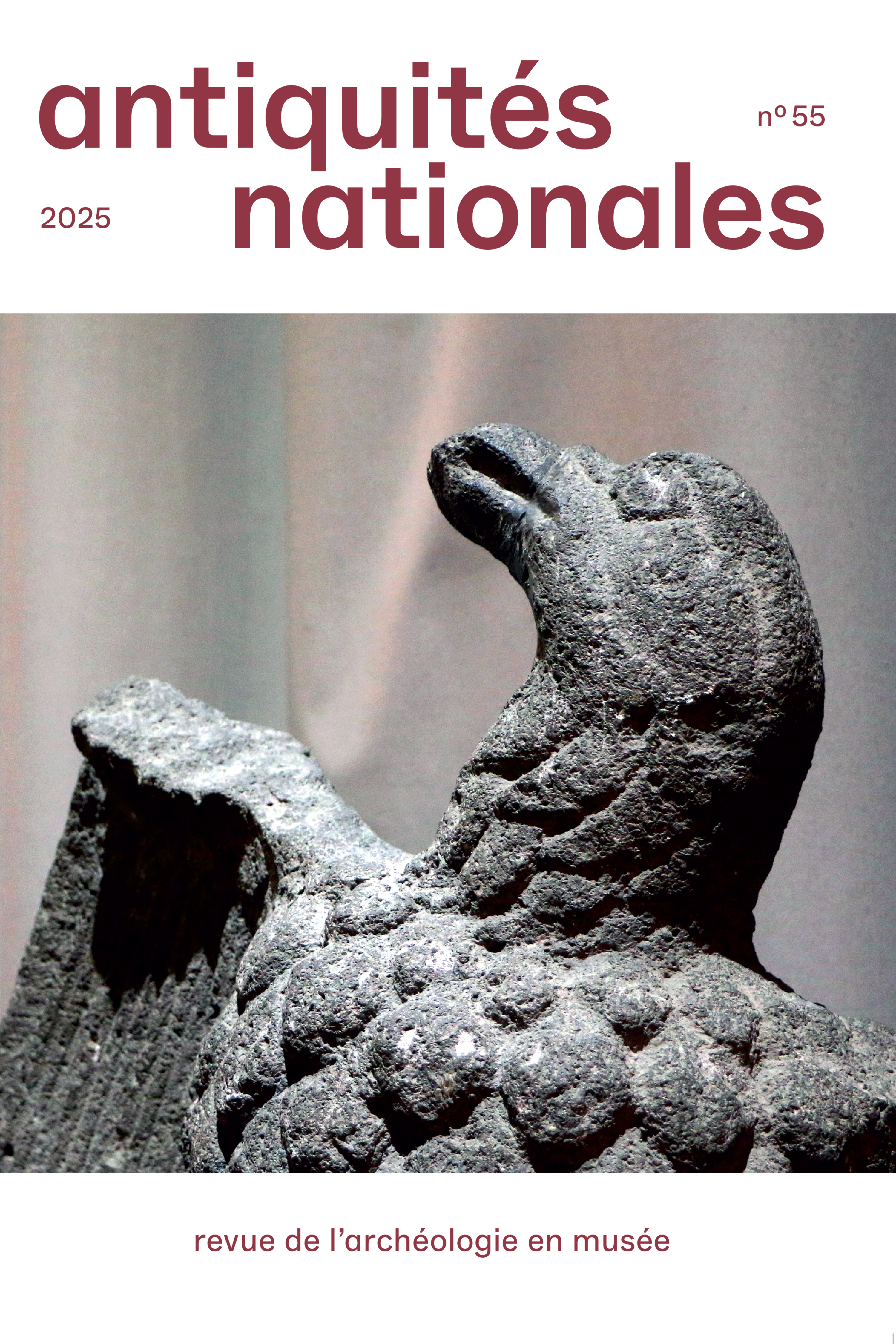 Couverture Antiquités nationales n°55