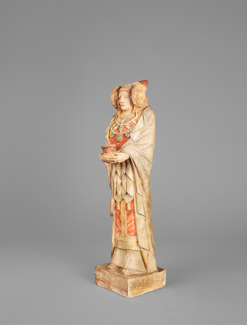 Réduction du modèle restitué de la Dame d'Elche 