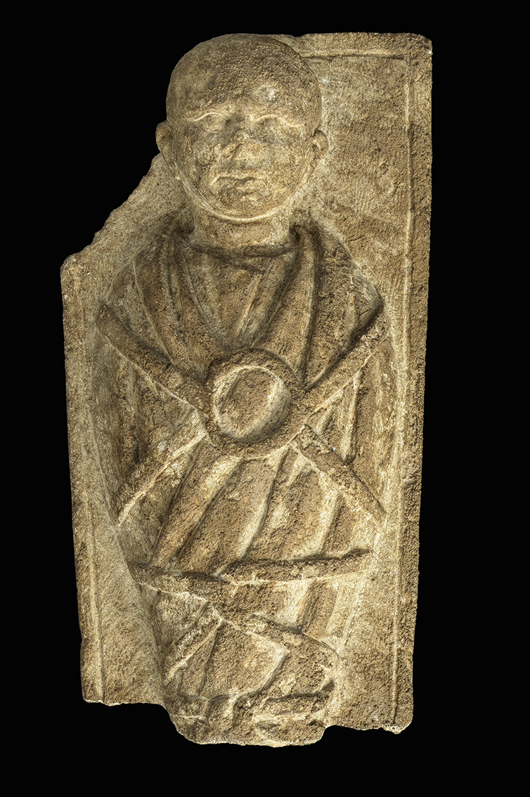 Ex-voto d’emmailloté (Stèle d’Alésia)