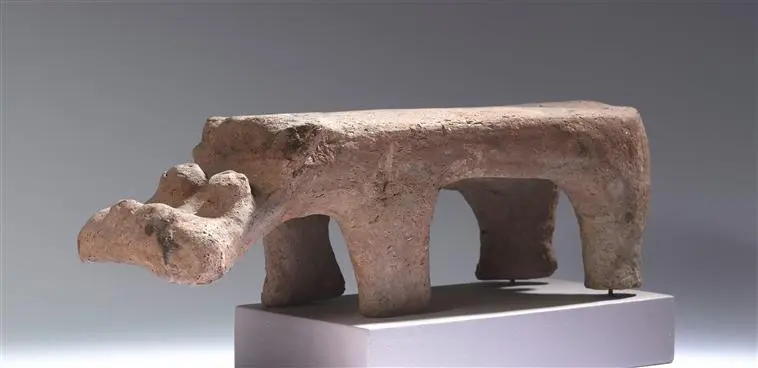 Statuette d'hippopotame