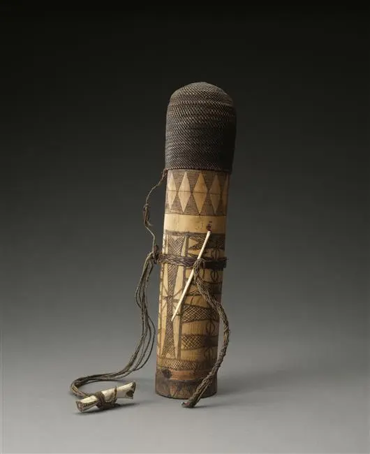 Carquois en bambou de Malaisie