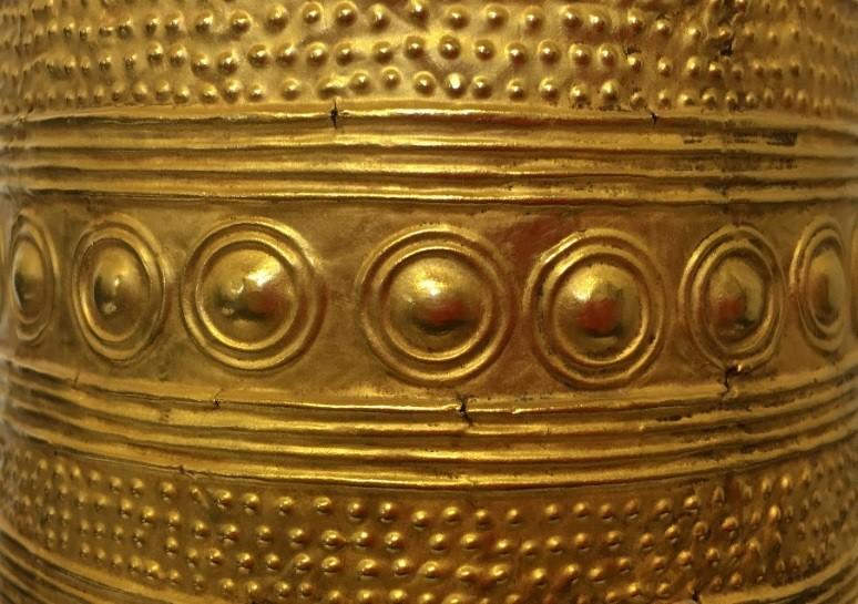 Détail de motif du cône d'Avanton