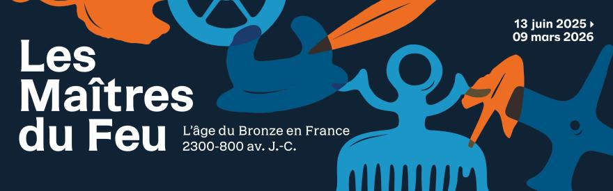 Bandeau de l'exposition Les maîtres du fer