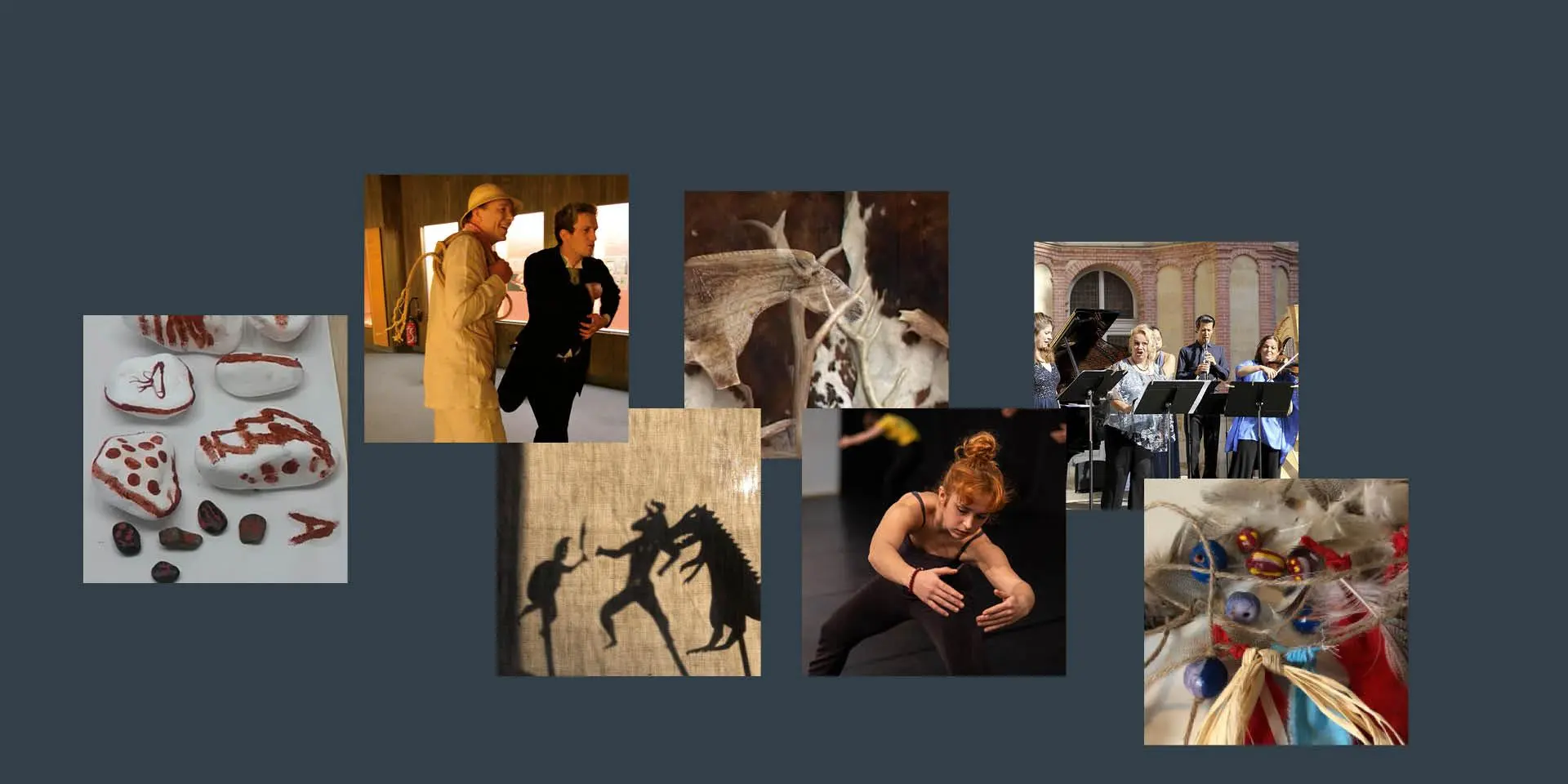 Bandeau des artistes au MAN