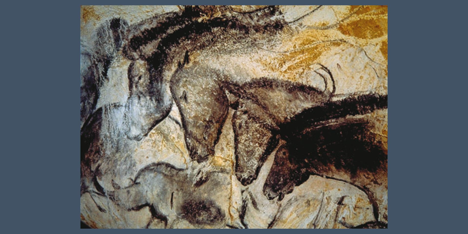 Panneau des chevaux de la Grotte Chauvet